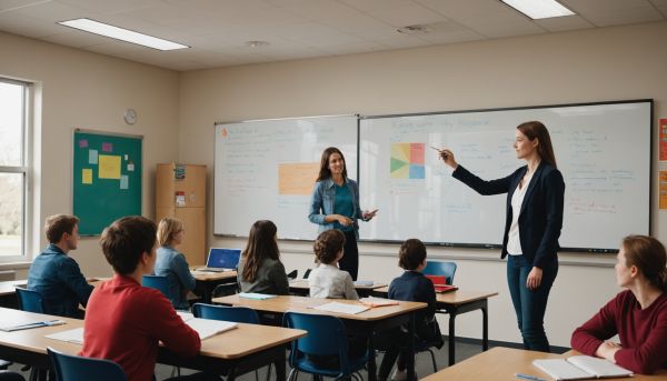 TBI et écrans interactifs en salle de cours
